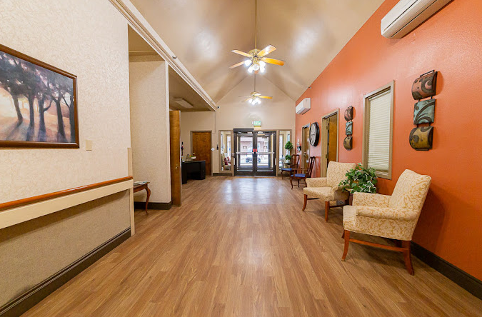 interior hallway at Monument Health Richfield