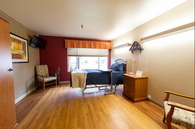 spacious patient room at Monument Health Richfield