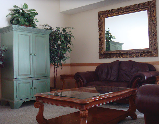 seating area with coffee table at Monument Health North Park