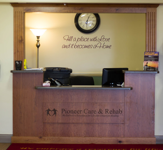 front receptionist desk at Monument Health Pioneer Trail