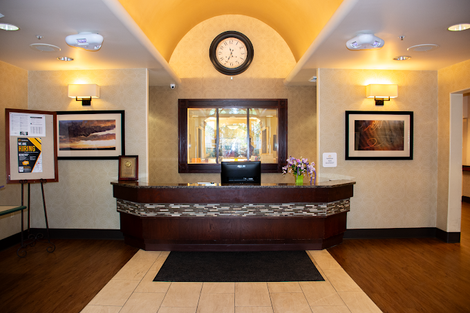 front receptionist area at Monument Health South Salt Lake