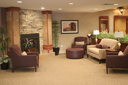 comfortable seating area at Monument Health Taylorsville