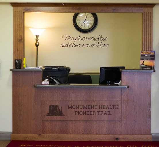 Monument Health Taylorsville Reception Desk