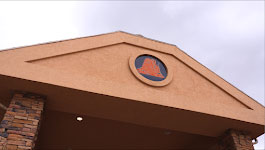 Monument Health Logo on a Porte-Cochère