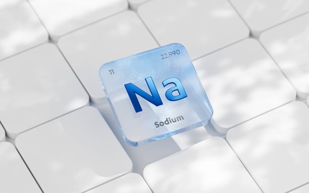 A graphic that reads: "Na Sodium."